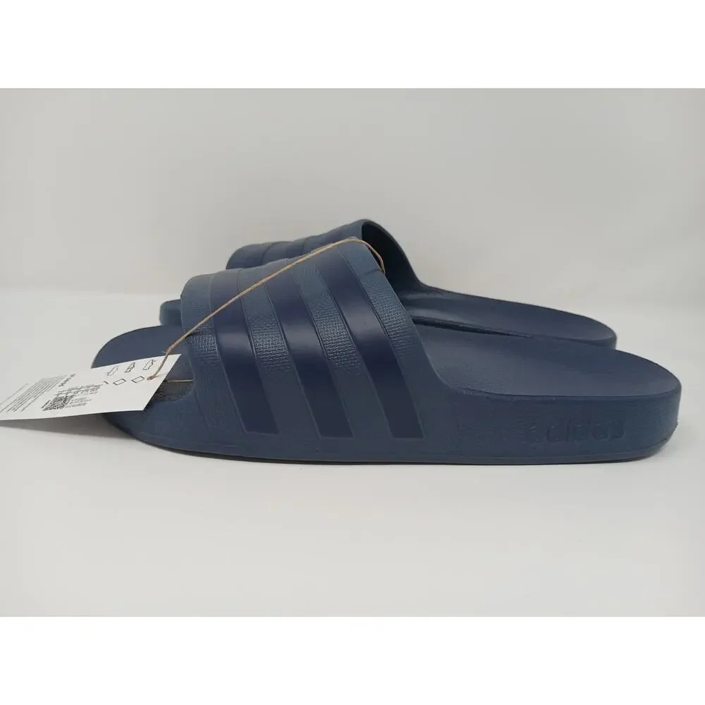 Adidas Adilette Aqua Slides Unisex Men US 9 Women US 10Sandals Slippers New Tags